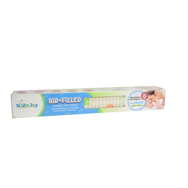 Kids Joy Airfilled Printed Rubber Cot Sheet 60 X 45