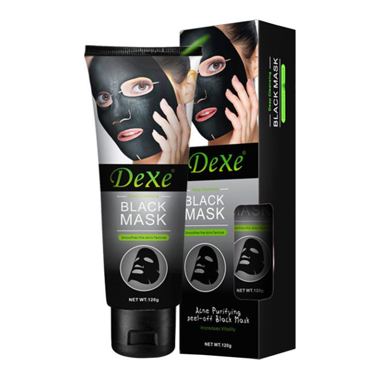Dexe Charcoal Black Peel Off Mask Chemist365.lk